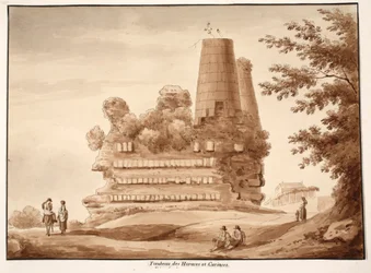 Das Grab der Horatier und Curiatier, 1833