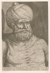 Porträt von Admiral Khair ad-Din Barbarossa