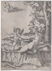 Venus und Eros