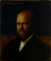 Porträt von Professor E. R. Neovius