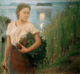 Das Sauna-Mädchen