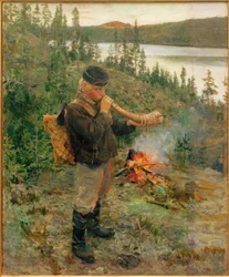 Hirtenjunge aus Paanajärvi