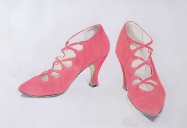 Rosa Schuhe, 1997