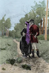 Illustration des Romans „Madame Bovary“ von Gustave Flaubert. Illustration von Albert Fourie