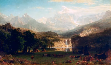 Die Rocky Mountains, Landers Peak, 1863