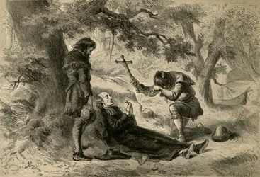 Tod von Pater Marquette, 1877