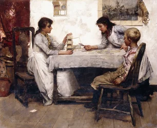 Das Kartenhaus, 1888