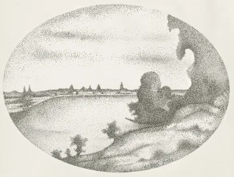 Eine Flusslandschaft