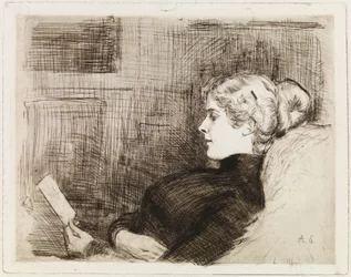 Porträt von Marie Hagelstam (von Heiroth)