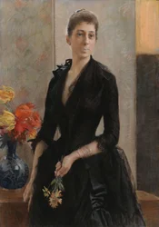 Porträt von Madame Weissgerber de Stragewicz, später Madame R. Berenger