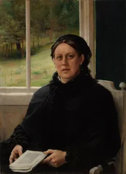Porträt der Mutter des Künstlers, Alexandra Edelfelt