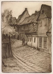 Straße in Goslar, Harz