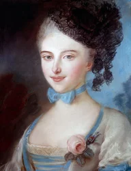 Porträt von Laure Sallambier, Mutter von Balzac