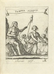 Spinnender Herkules
