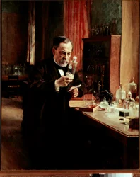 Porträt von Louis Pasteur