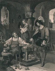 Die Tochter des Goldschmieds, ca. 1850
