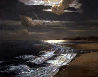 Silbernes Mondlicht, St. Ives Bay