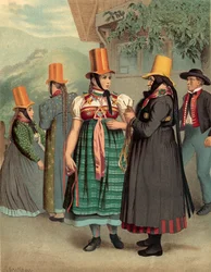 Deutsche Tracht, Baden Prechthhal
