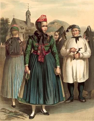 Deutsches Kostüm, Chur-Hessen, um Marburg