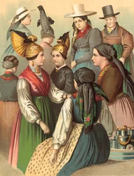 Deutsche Tracht, Österreich, Oberösterreich