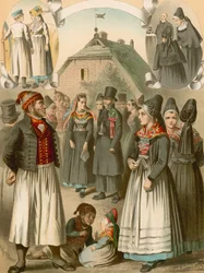 Deutsche Tracht, Rügen, Mönchgut
