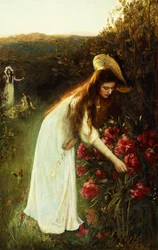 Blumen pflücken