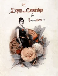 Die Kameliendame - Alexandre Dumas der Jüngere. Illustration von Albert Lynch