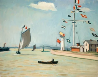 Der Hafen von Honfleur