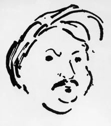 Honoré de Balzac (Lithografie)