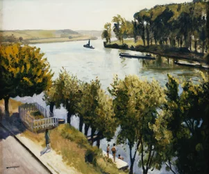 Die Seine bei La Frette Montigny