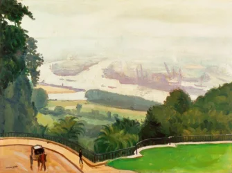 Der Hafen von Rouen