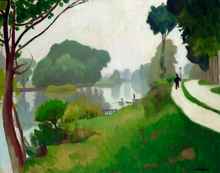 Die Marne bei Varenne-Saint-Hilaire