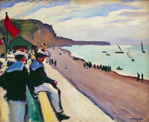Der Strand von Fécamp