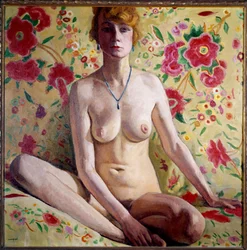 Die blonde Frau