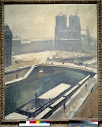 Ansicht der Kathedrale Notre Dame de Paris