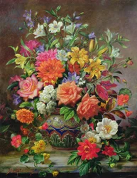 Septemberblumen, Symbole der Hoffnung und Freude