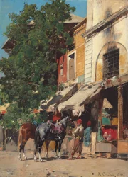 Auf dem Marktplatz, Istanbul