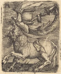 Zentaur mit einer Vase