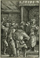 Christus vor Kaiphas, aus Der Fall und die Erlösung des Menschen