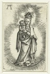 Madonna auf der Mondsichel