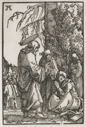 Der Fall und die Erlösung des Menschen: Christus nimmt Abschied von seiner Mutter vor der Passion