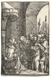 Der Fall und die Erlösung des Menschen: Christus vor Pilatus, um 1515