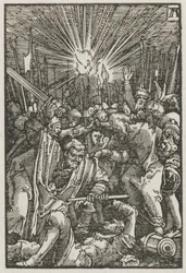 Der Fall und die Erlösung des Menschen: Christus wird gefangen genommen