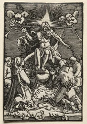 Der Fall und die Erlösung des Menschen: Das Jüngste Gericht, ca. 1515