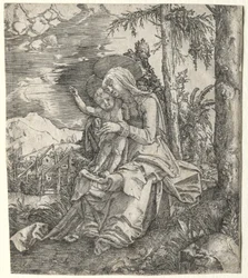 Die Jungfrau in einer Landschaft, ca. 1515