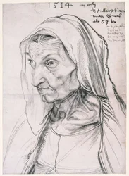 Barbara Dürer, geborene Holper, die Mutter des Künstlers