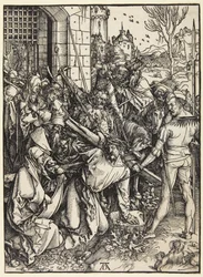 Christus trägt das Kreuz
