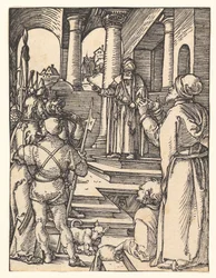 Christus vor Pilatus, aus „Die kleine Passion“