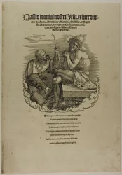 Christus, der Mann der Schmerzen, von einem Soldaten verspottet, aus Die Große Passion