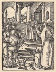 Christus vor Pilatus, aus "Die kleine Passion"